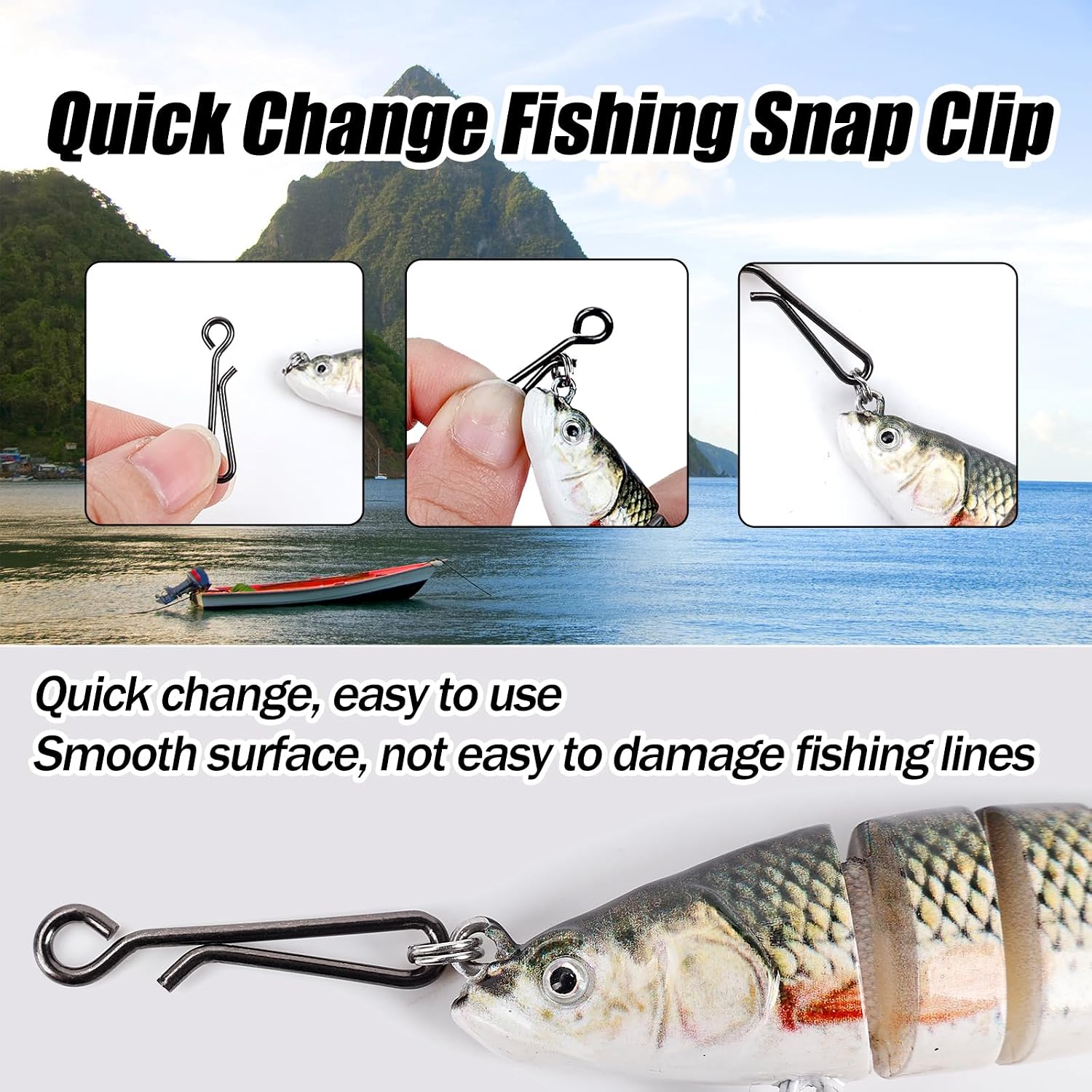 100Pcs Stainless Steel Fishing - đánh giá và giá Freshwater Line