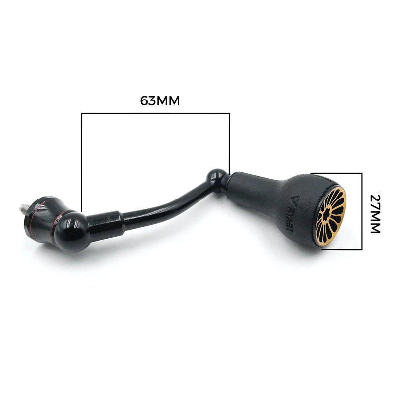 63mm Spinning Handle with TPE  - đánh giá và giá Daiwa Reel Fuego