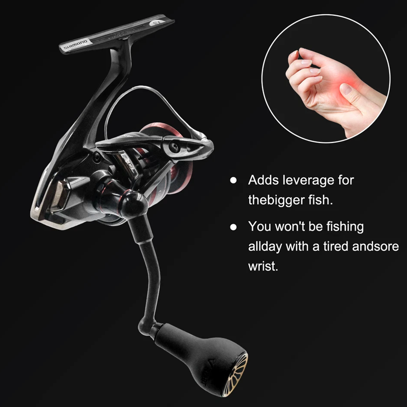 63mm Spinning Handle with TPE  - đánh giá và giá Daiwa Reel Fuego