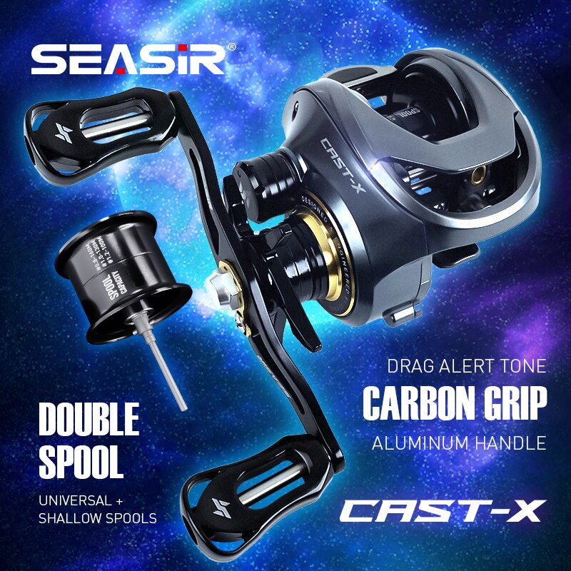 SEASIR Cast-X Baitcasting Reel - đánh giá và giá Kastking Reel Zephyr