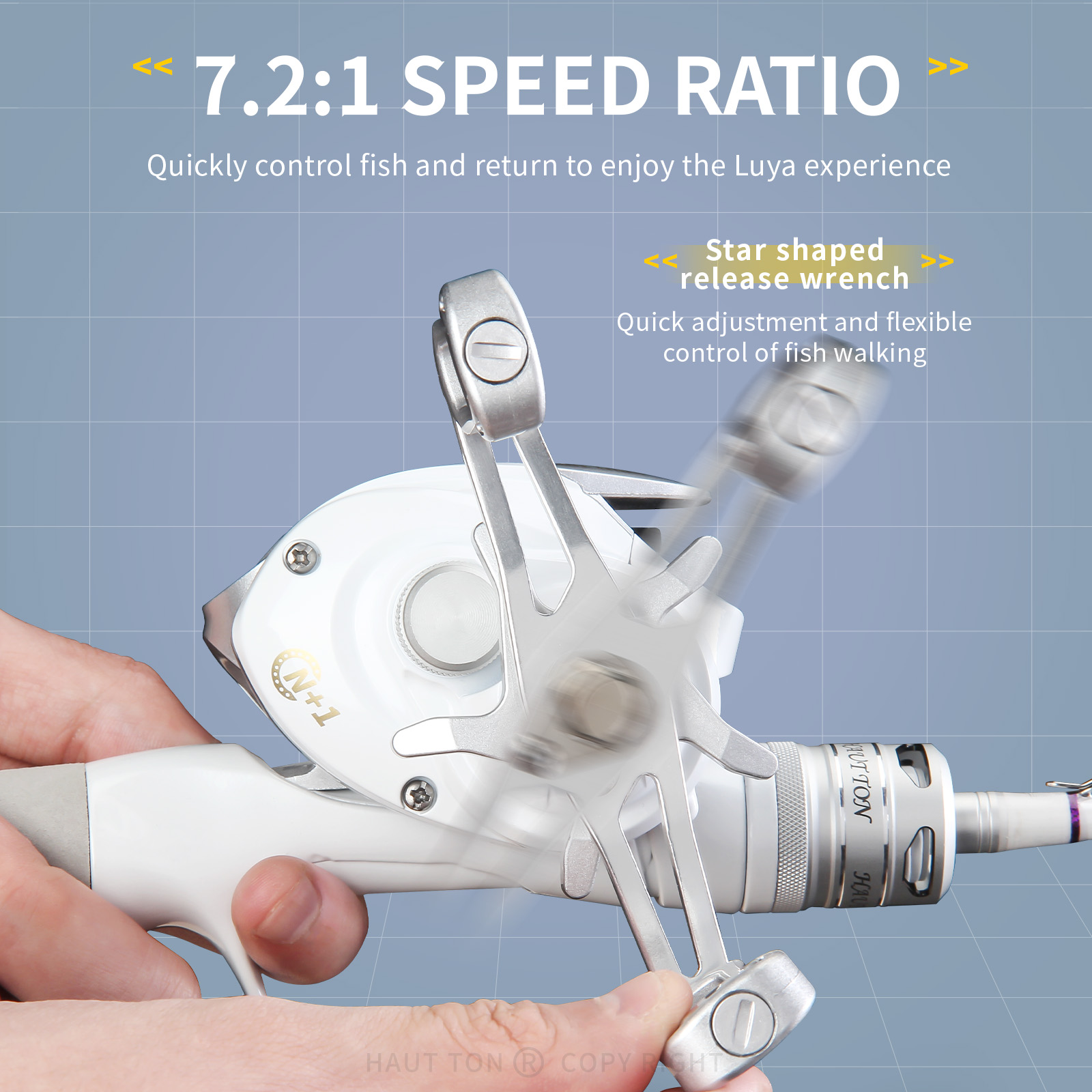 HAUT TON ET Baitcaster Reel 4+ - đánh giá và giá Kastking Reel Zephyr