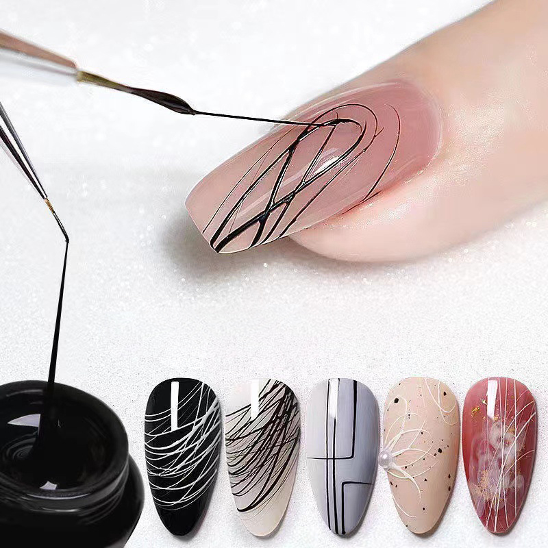 Nail Art Drawing Gel, Elastic  - đánh giá và giá Copolymer Line
