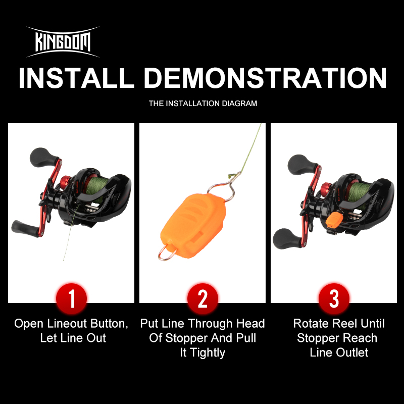 Kingdom Fishing Accessories Ho - đánh giá và giá Fishing Line Spooler