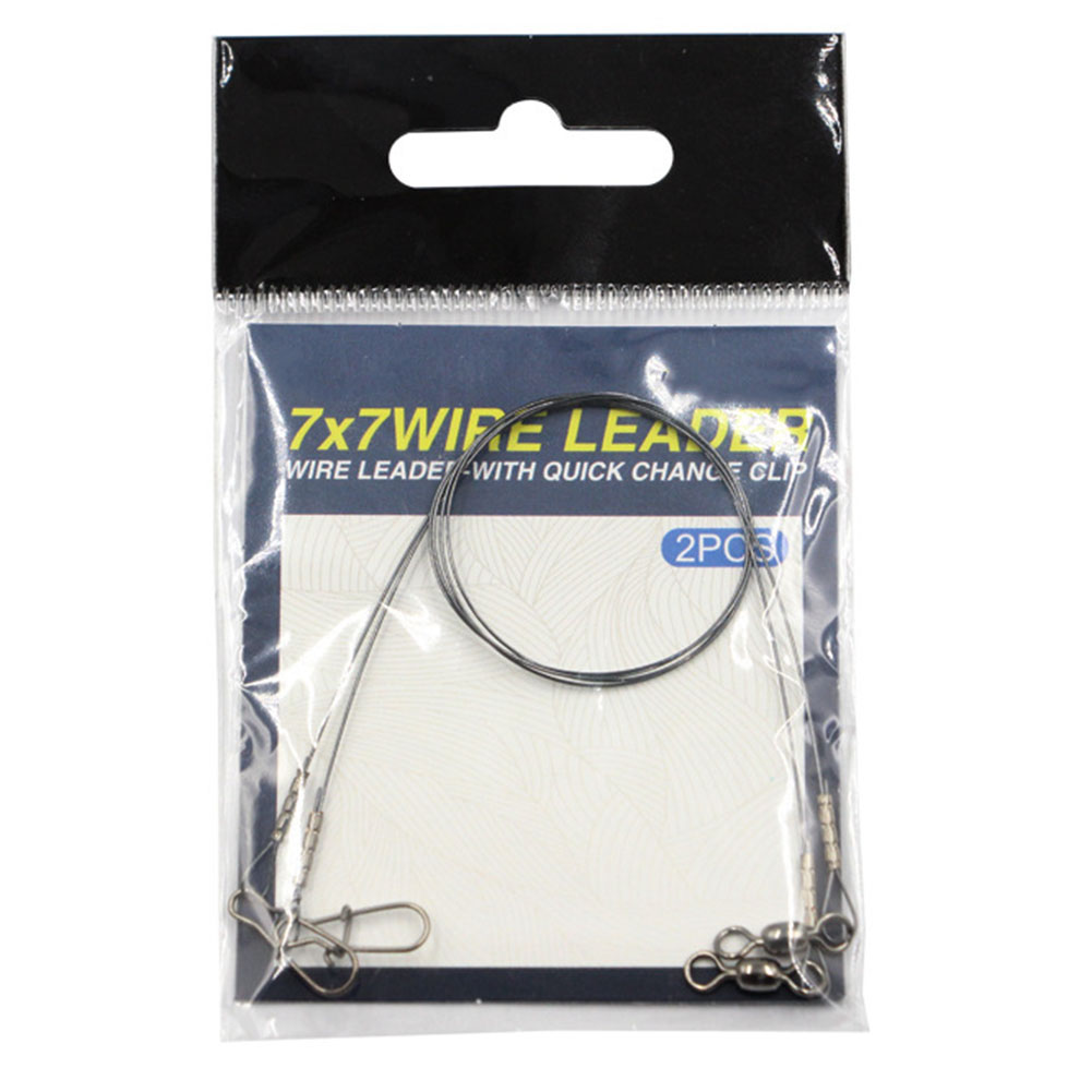 2pc Fishing Titanium Wire Lead - đánh giá và giá Leader Line