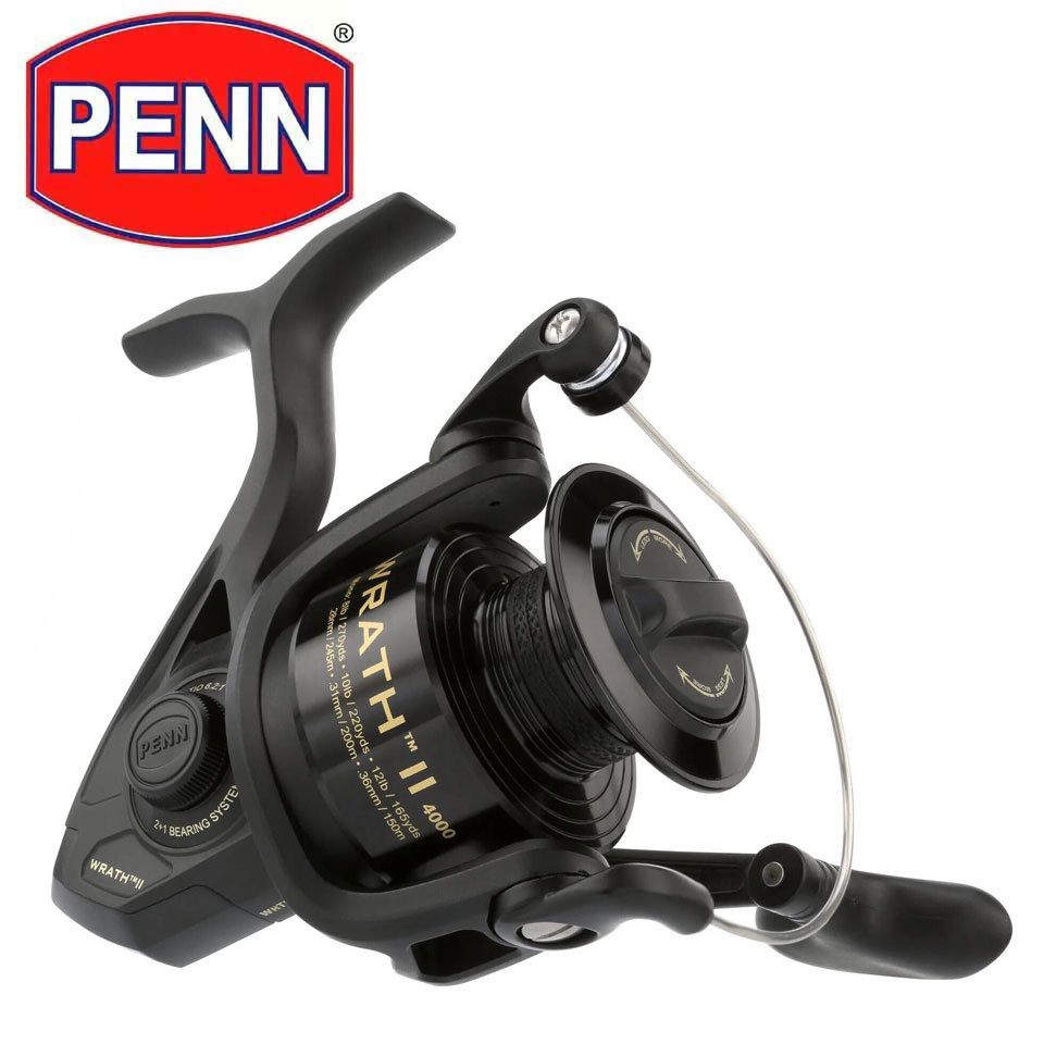 PENN WRATH II Spinning Reel 25 - đánh giá và giá Penn Reel Battle