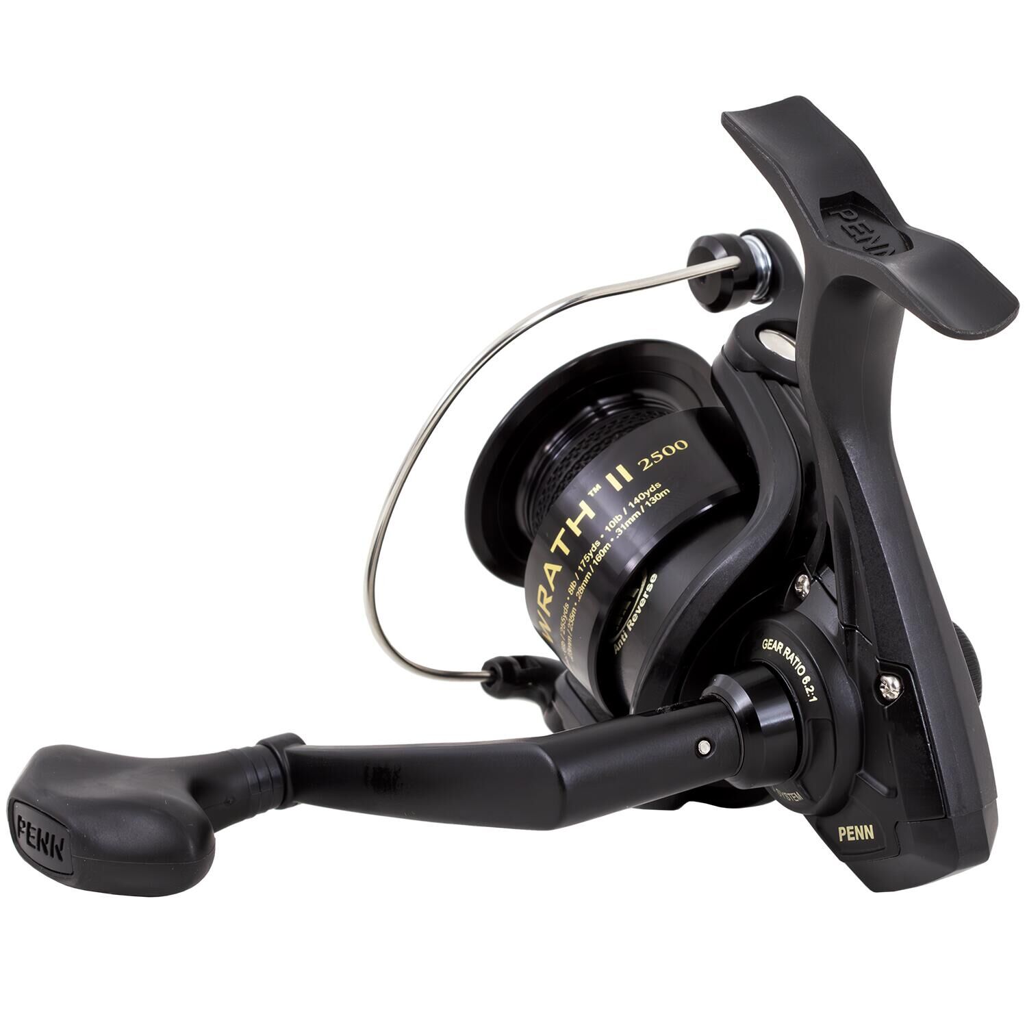 PENN WRATH II Spinning Reel 25 - đánh giá và giá Penn Reel Battle