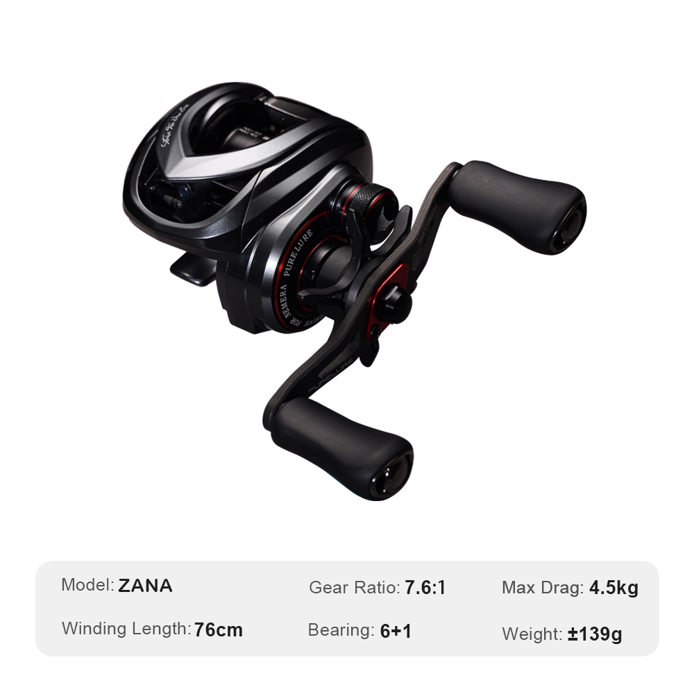 PURELURE ZANA 139g Aluminum Al - đánh giá và giá Daiwa Reel Fuego