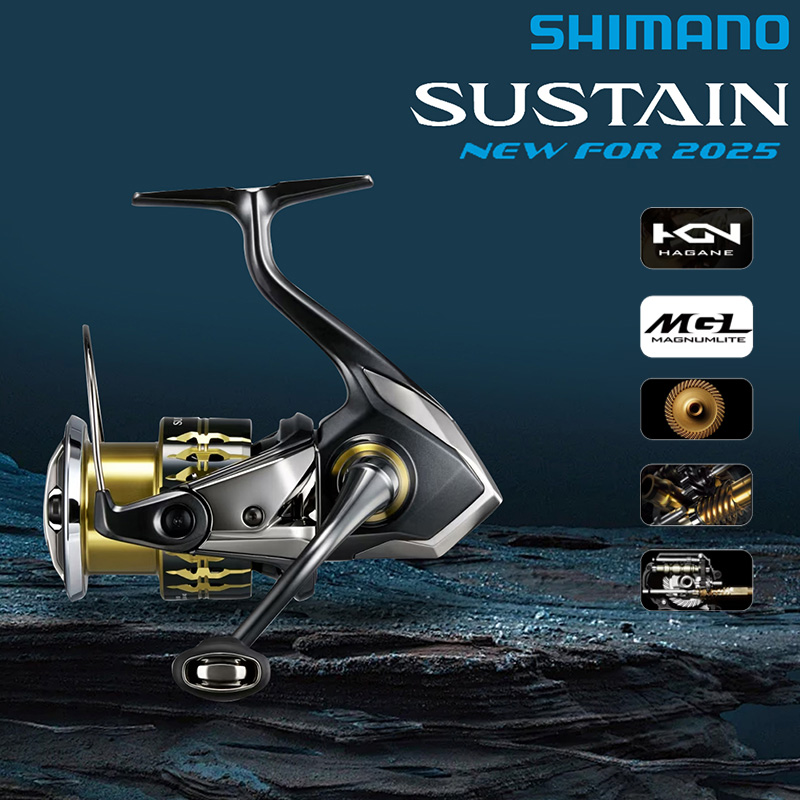 SHIMANO 2025 SUSTAIN Spinning  - đánh giá và giá Shimano Reel Sustain