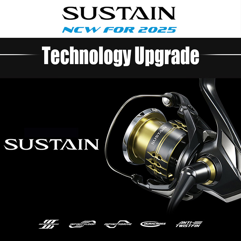 SHIMANO 2025 SUSTAIN Spinning  - đánh giá và giá Shimano Reel Sustain